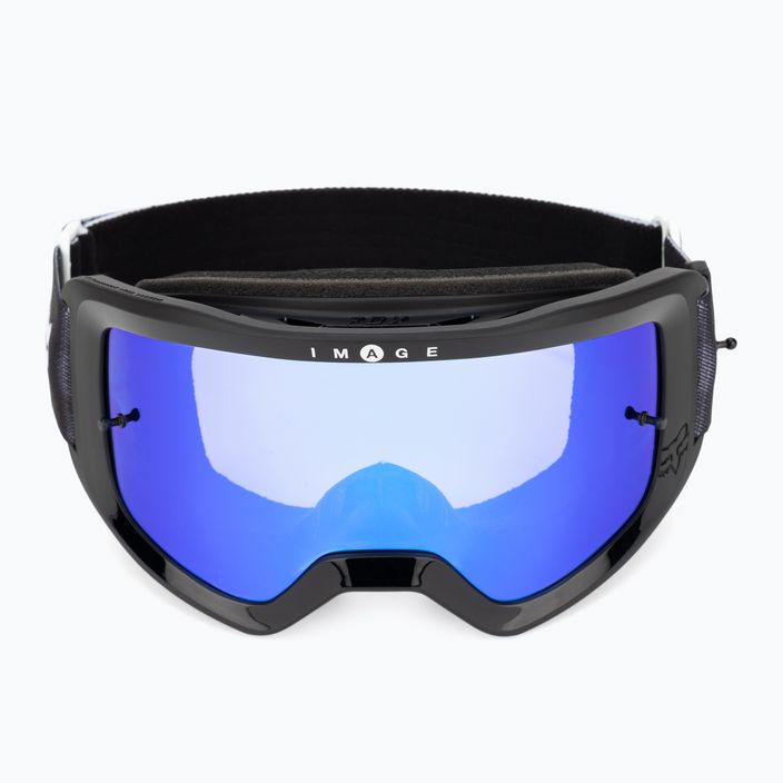 Dviračių sporto akiniai + stiklas Fox Racing Main Kozmik black / blue / smoke 30426_013_OS 2