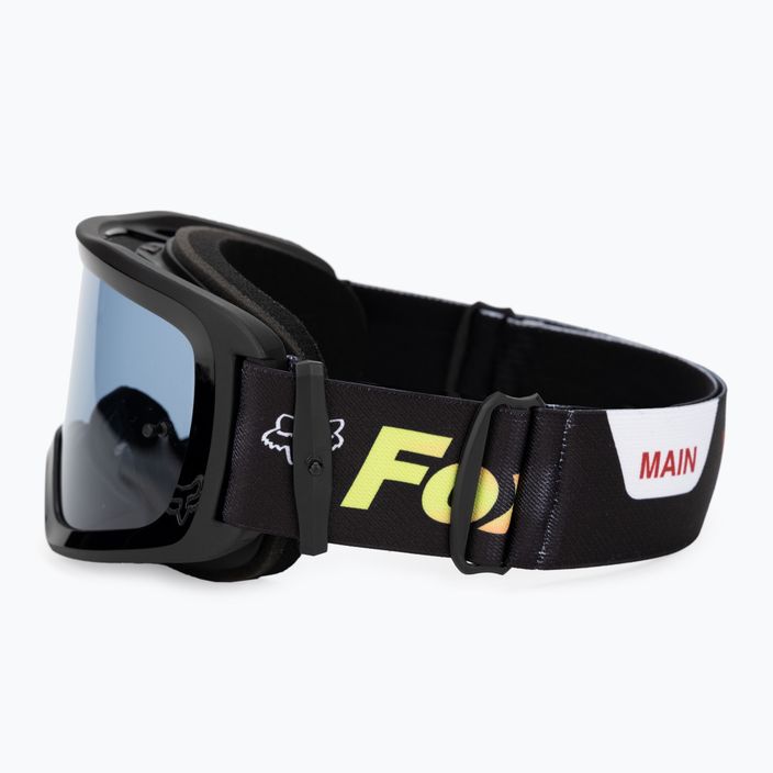 Dviračių sporto akiniai + stiklas Fox Racing Main Statk black / red / smoke 30427_017_OS 4