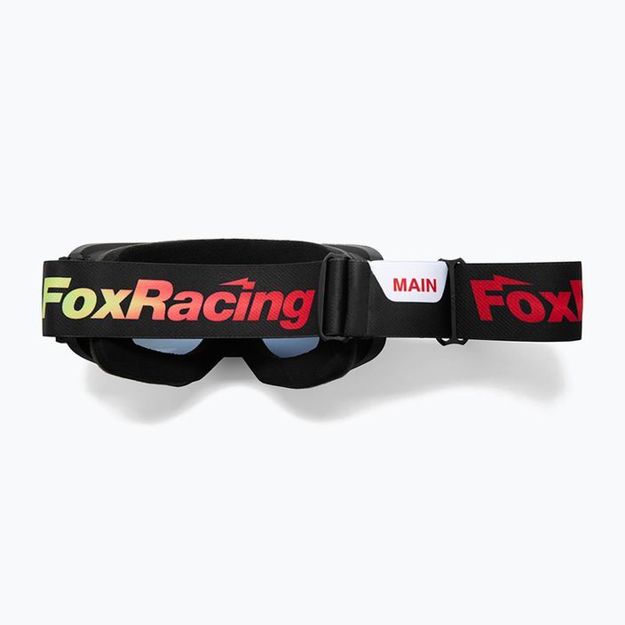 Dviračių sporto akiniai + stiklas Fox Racing Main Statk black / red / smoke 30427_017_OS 9