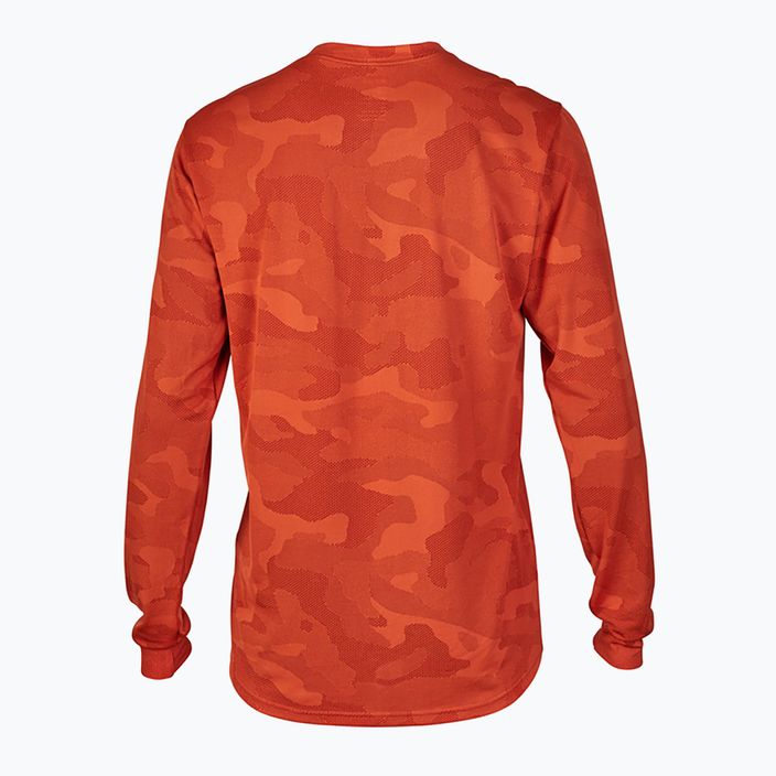 Vyriški dviračių marškinėliai ilgomis rankovėmis Fox Racing Ranger Tru Dri atomic orange 2