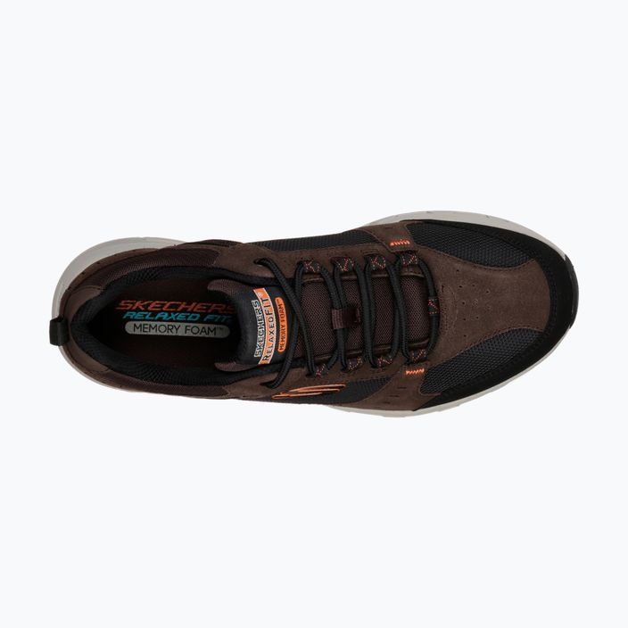 Vyriški žygio batai SKECHERS Oak Canyon chocolate/black 11