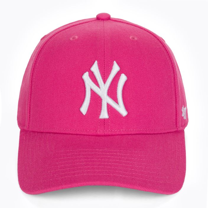 Kepuraitė su snapeliu 47 Brand MLB New York Yankees MVP SNAPBACK magenta 4