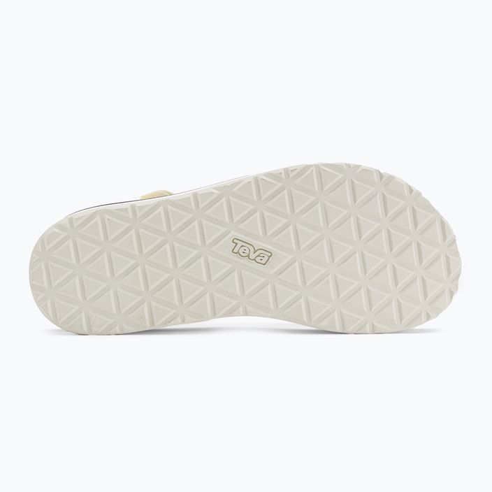 Moteriški žygio sandalai Teva Flatform Universal Mesh Print bright white 5