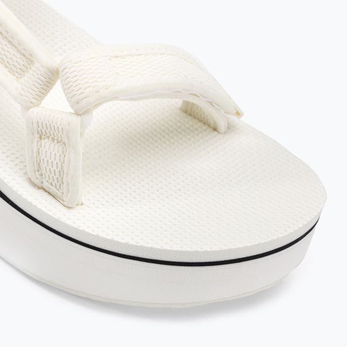 Moteriški žygio sandalai Teva Flatform Universal Mesh Print bright white 7