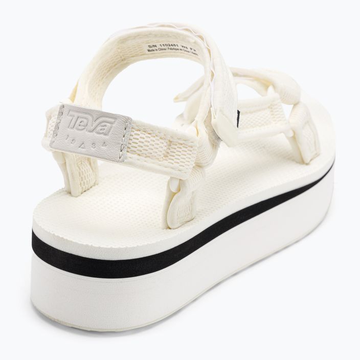 Moteriški žygio sandalai Teva Flatform Universal Mesh Print bright white 9