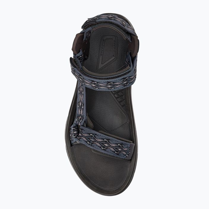 Teva Terra Fi 5 Universal vyriški žygio sandalai juodai ir tamsiai mėlynos spalvos 1102456 6
