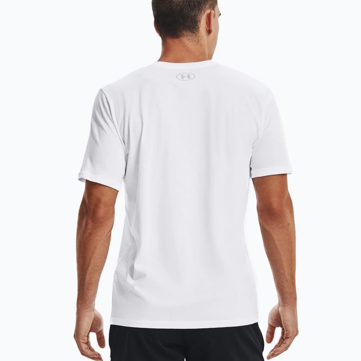 Vyriški treniruočių marškinėliai Under Armour Sportstyle Logo SS white 1329590 4