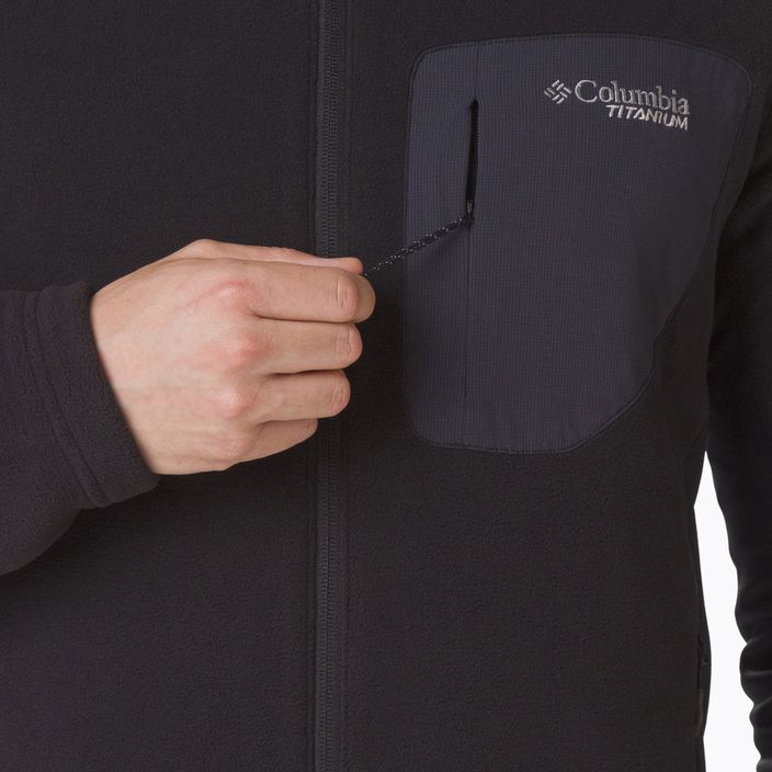 Columbia Titan Pass 2.0 II vyriškas vilnonis džemperis juodas 1866422 4