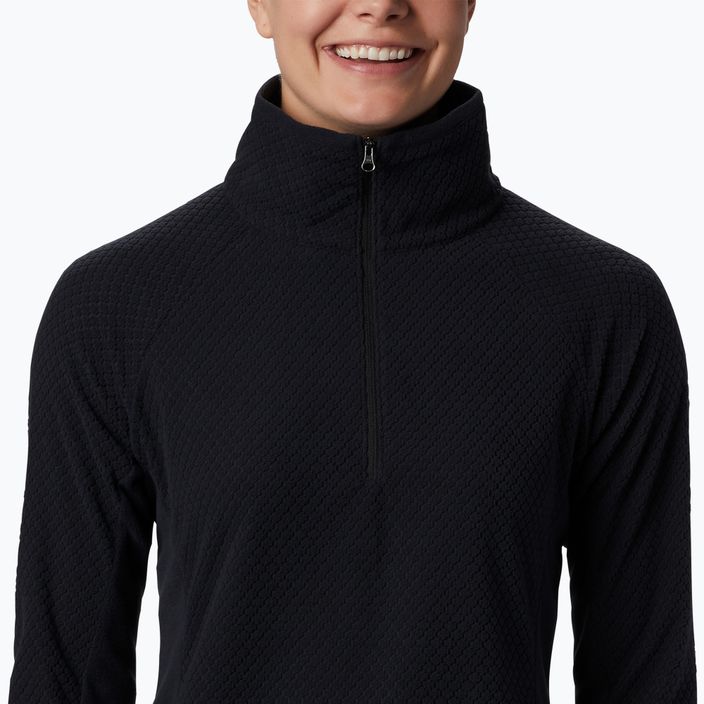 Moteriškas turistinis džemperis Columbia Glacial IV 1/2 Zip black 4