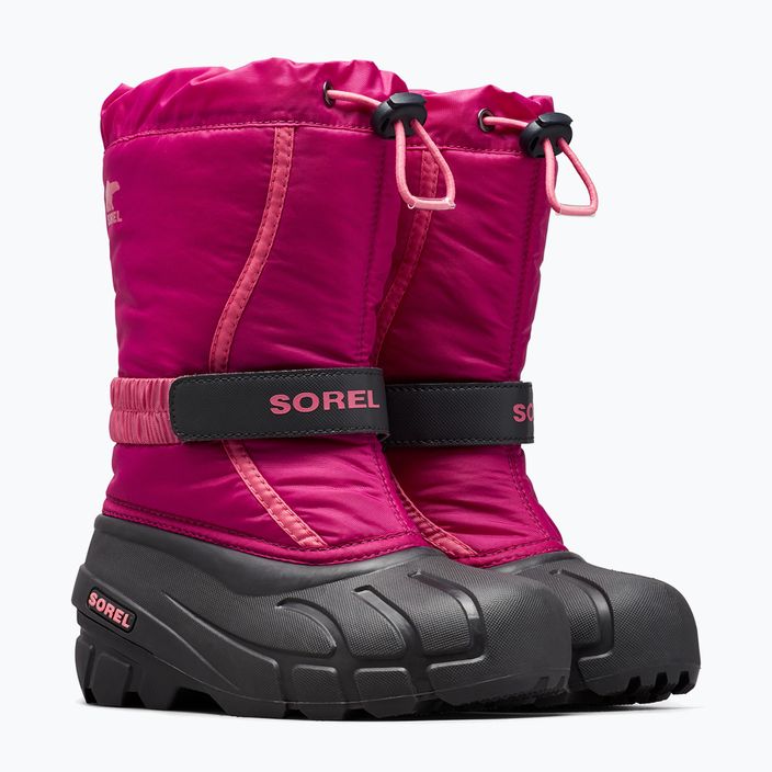 Paauglių sniego batai Sorel Flurry Dtv deep blush/tropic pink 9