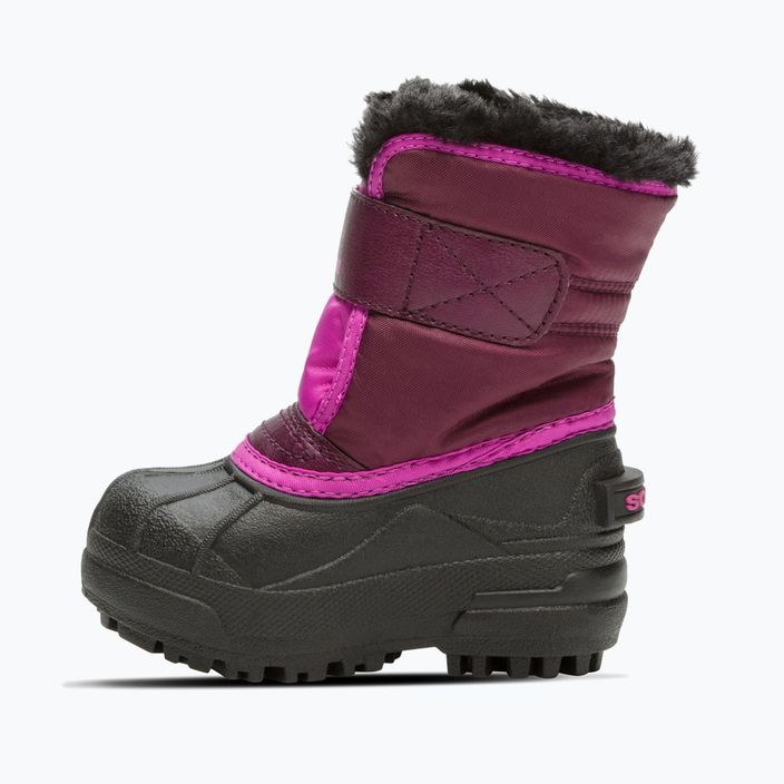 Vaikiški sniego batai Sorel Snow Commander purple dahlia/groovy pink 9