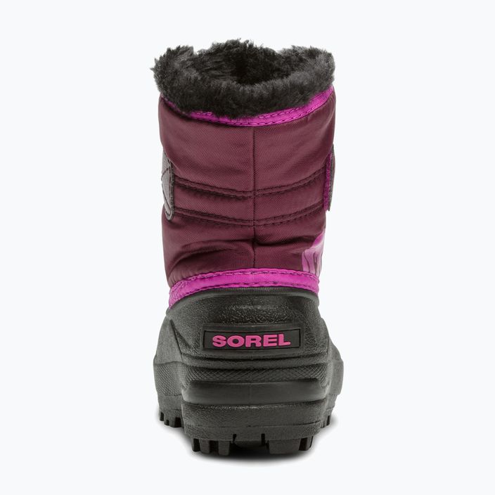 Vaikiški sniego batai Sorel Snow Commander purple dahlia/groovy pink 10