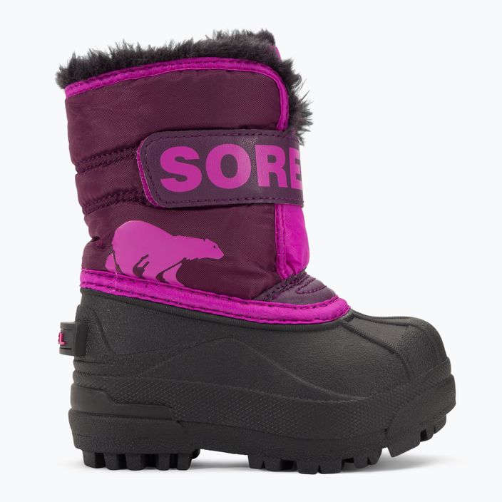 Vaikiški sniego batai Sorel Snow Commander purple dahlia/groovy pink 2