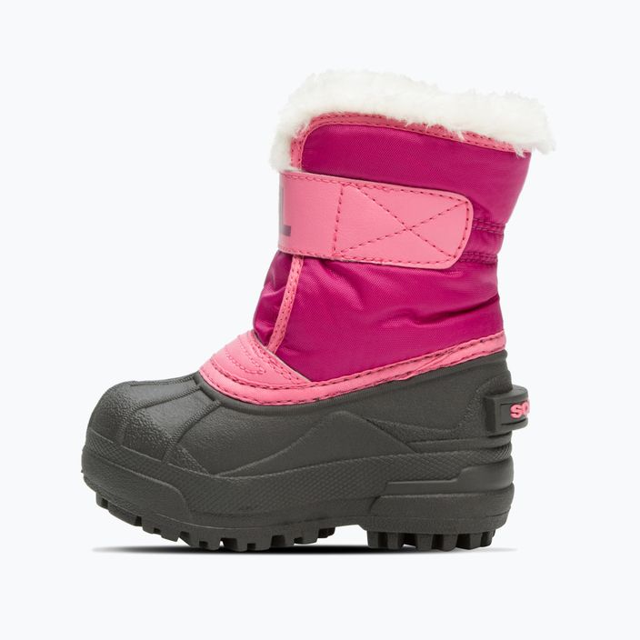 "Sorel Snow Commander" vaikiški sniego batai atogrąžų rožinė/deep blush 8
