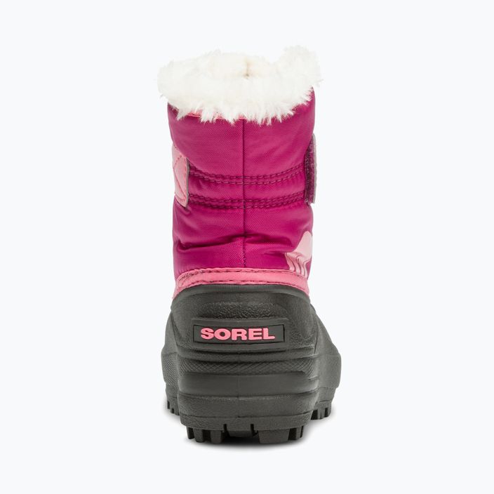 "Sorel Snow Commander" vaikiški sniego batai atogrąžų rožinė/deep blush 10