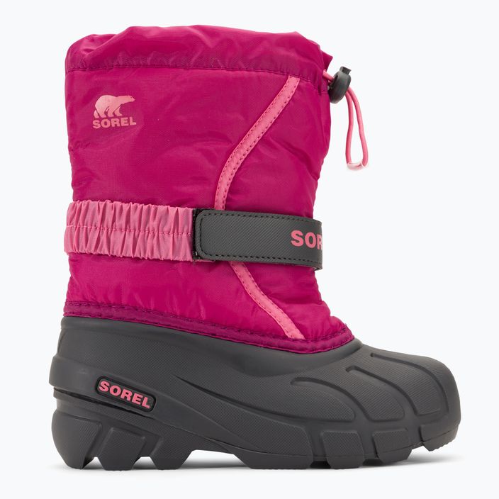 Vaikiški sniego batai Sorel Flurry Dtv deep blush/tropic pink 2