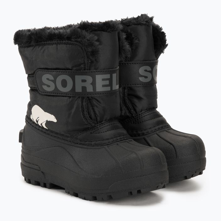 Paauglių sniego batai Sorel Snow Commander black/charcoal 4