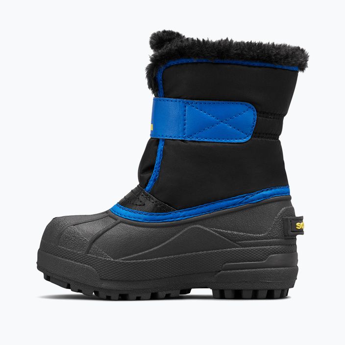 Paauglių sniego batai Sorel Snow Commander black/super blue 8