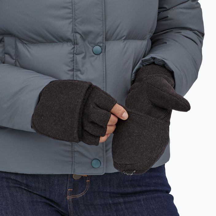 Moteriškos žygių pirštinės Patagonia Better Sweater Fleece black 3