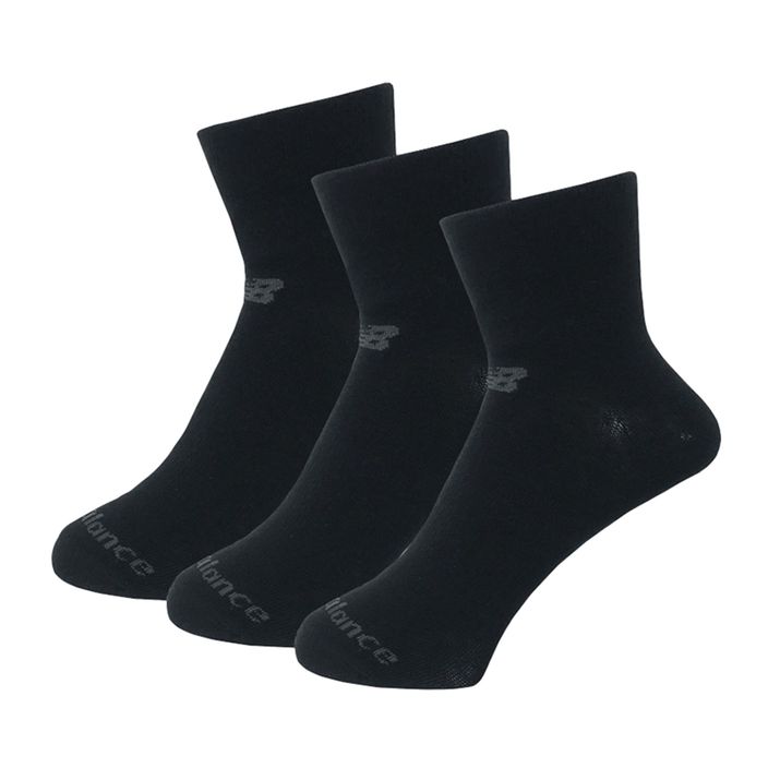 Kojinės New Balance Performance Cotton Flat Knit Ankle 3 poros black 2