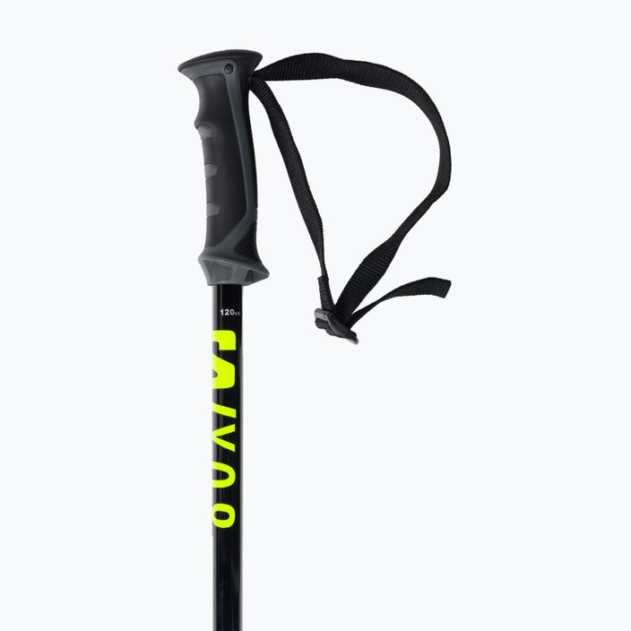 Salomon X 08 slidinėjimo lazdos juoda/geltona L41172700 2