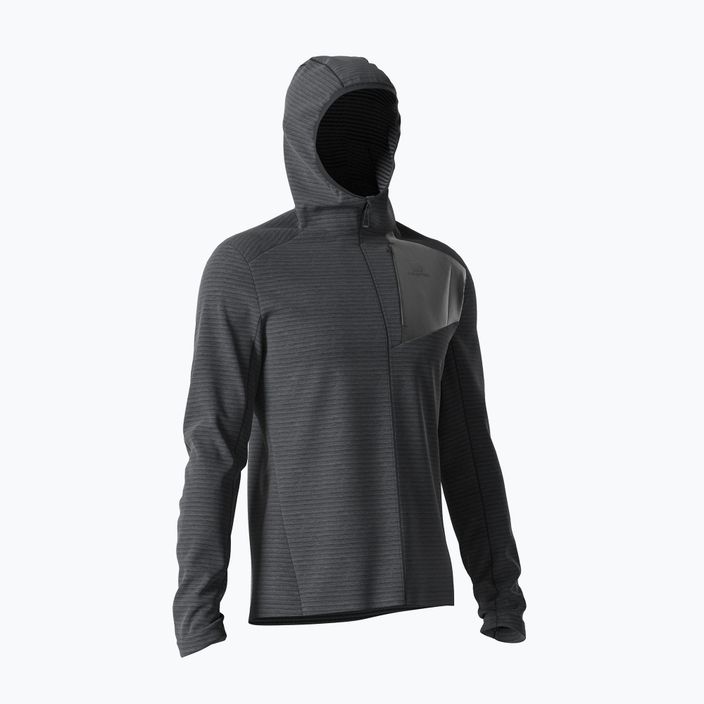 Vyriški Salomon Outline FZ Hoodie vilnoniai džemperiai su gobtuvu juodi LC1368300 5