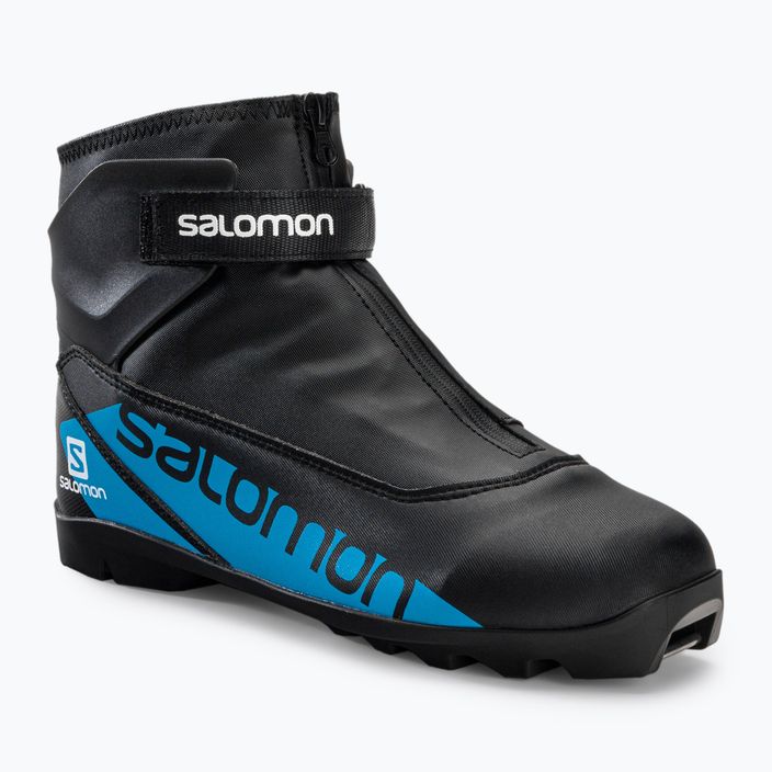 Salomon R/Combi JR Prolink vaikiški bėgimo slidėmis batai juodi L41514100+