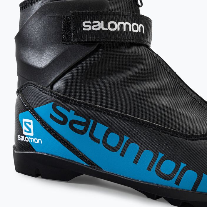 Salomon R/Combi JR Prolink vaikiški bėgimo slidėmis batai juodi L41514100+ 9