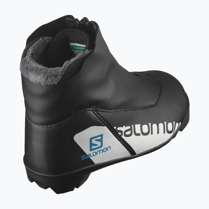 Vaikiški bėgimo slidėmis batai Salomon RC Jr black/process blue 9