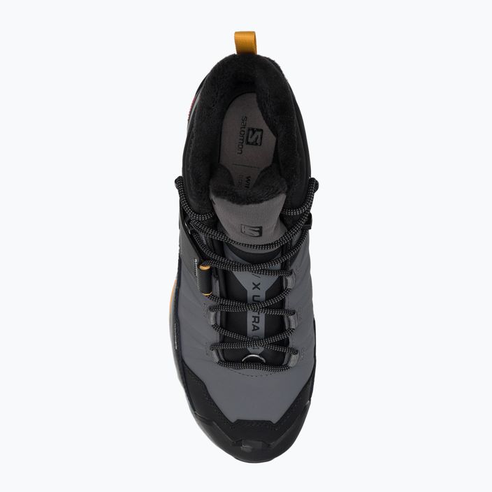 Vyriški trekingo batai Salomon X Ultra 4 MID Winter TS CSWP pilkai juodi L41355200 6