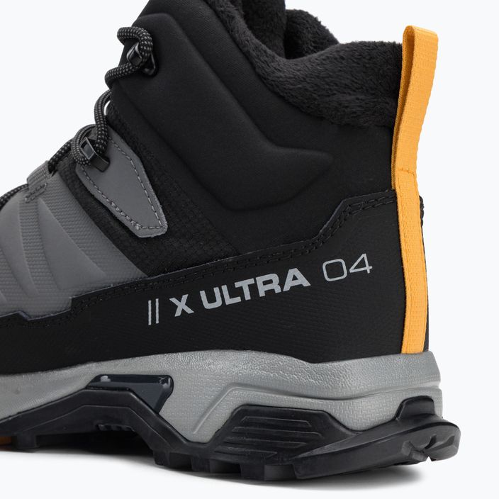 Vyriški trekingo batai Salomon X Ultra 4 MID Winter TS CSWP pilkai juodi L41355200 9