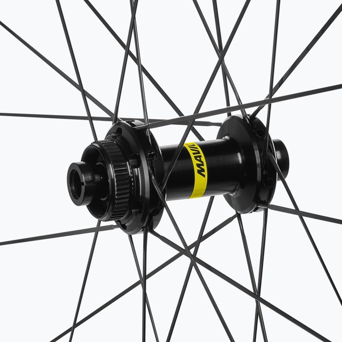 Mavic Ksyrium 30 Disc priekinis dviračių ratas juodas F9257101 3