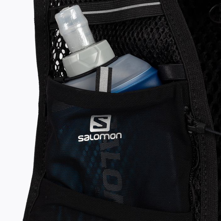 Salomon Active Skin 8 komplektas bėgimo liemenė juoda LC1757900 3