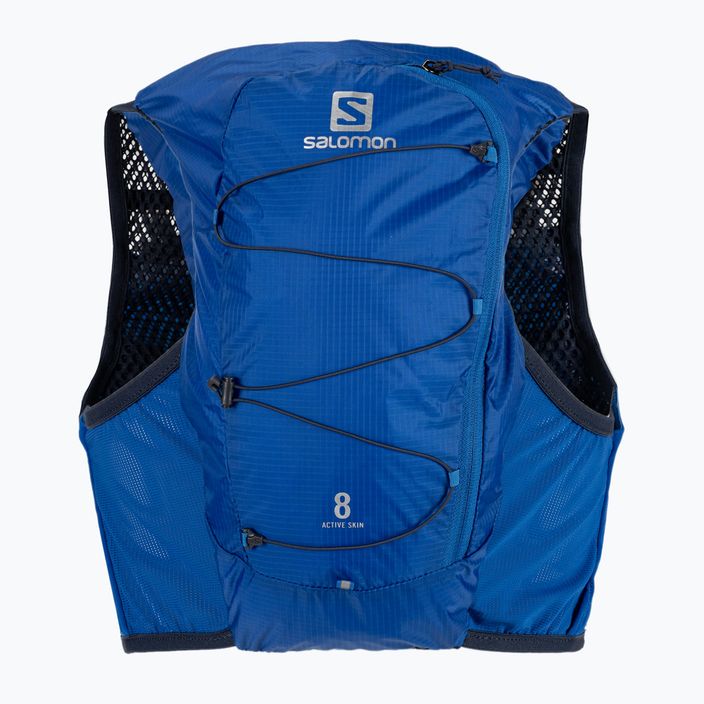 Salomon Active Skin 8 komplektas bėgimo liemenė mėlyna LC1779600 2