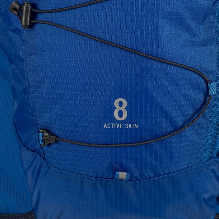 Salomon Active Skin 8 komplektas bėgimo liemenė mėlyna LC1779600 6