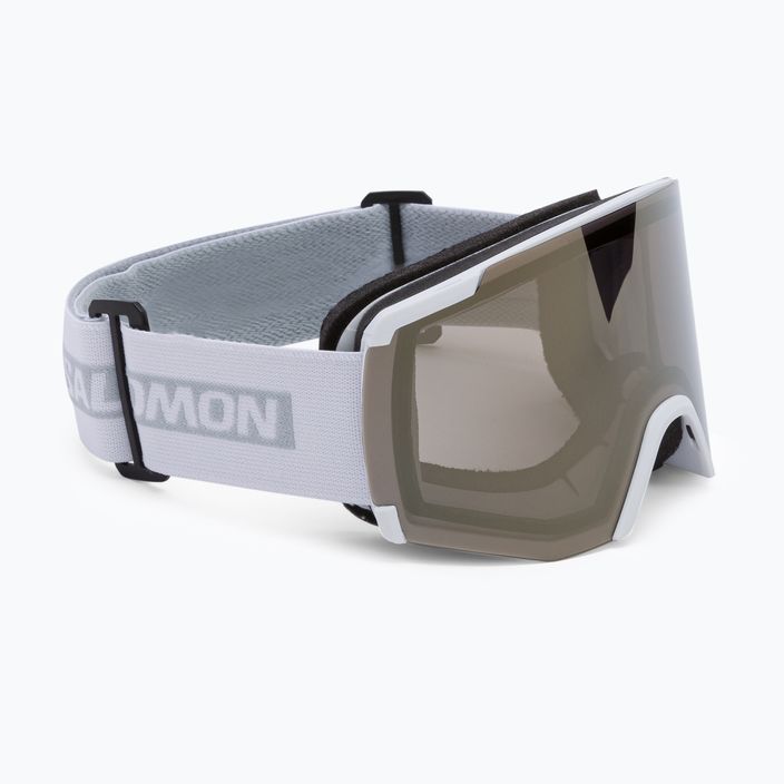 Salomon S/View slidinėjimo akiniai balti/blyškiai auksiniai L47006600