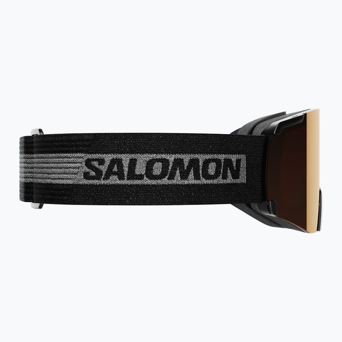 Salomon S/View slidinėjimo akiniai juoda/žybsinti toninė oranžinė L47006500 7