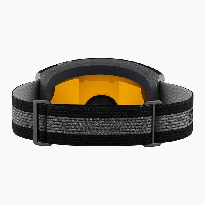 Salomon S/View slidinėjimo akiniai juoda/žybsinti toninė oranžinė L47006500 9