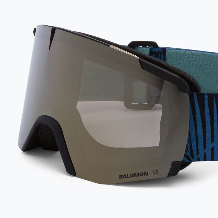 Salomon S/View slidinėjimo akiniai juoda/žibalinė L47003300 5