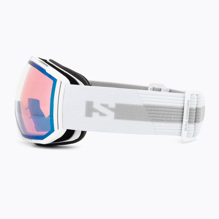 Salomon Radium Photo slidinėjimo akiniai balti/mėlyni 4