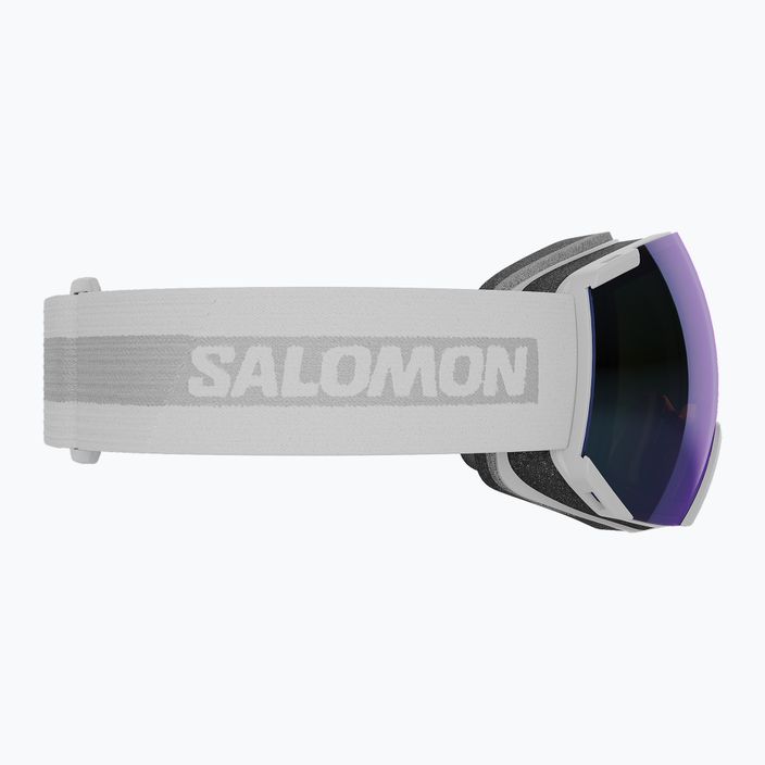 Salomon Radium Photo slidinėjimo akiniai balti/mėlyni 7