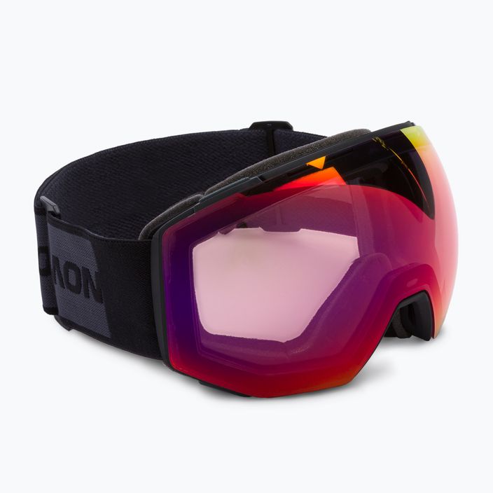 Salomon Radium Prime Photo slidinėjimo akiniai juoda/sigma foto aguonų raudona/sigma abrikosų spalvos daugiasluoksniai L41785300