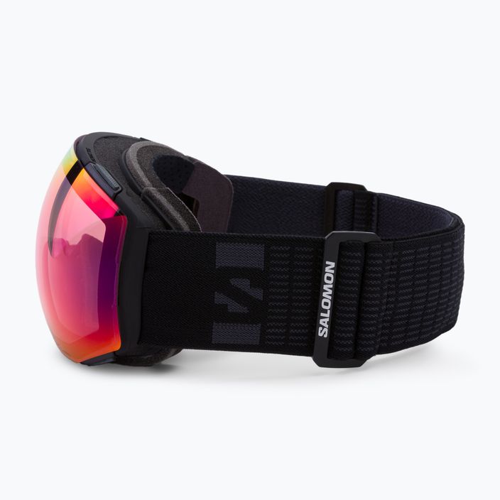 Salomon Radium Prime Photo slidinėjimo akiniai juoda/sigma foto aguonų raudona/sigma abrikosų spalvos daugiasluoksniai L41785300 4