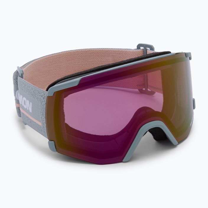 Salomon S/View wrought iron/ml ruby slidinėjimo akiniai L47003200