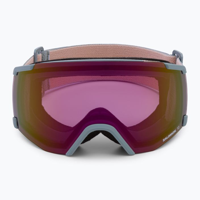 Salomon S/View wrought iron/ml ruby slidinėjimo akiniai L47003200 2