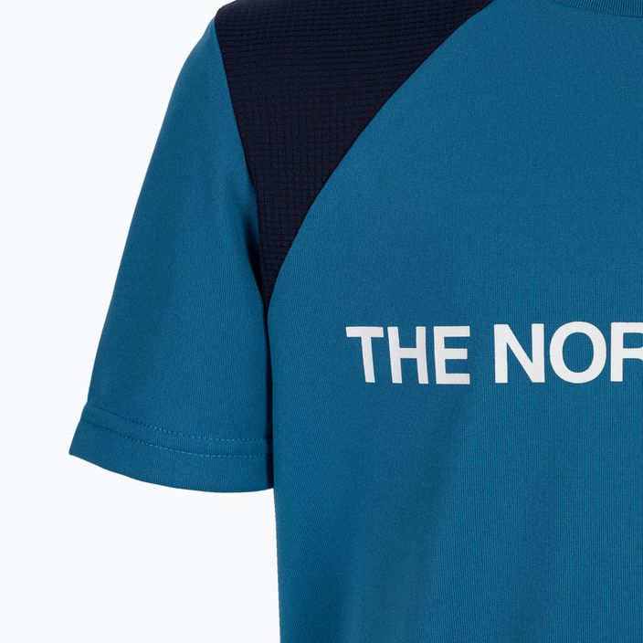 The North Face Never Stop vaikiški trekingo marškinėliai mėlyni NF0A5J3OM191 3
