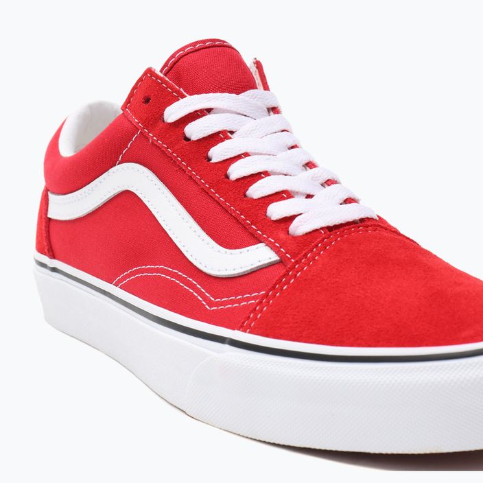 Batai Vans UA Old Skool racing red/true white 10