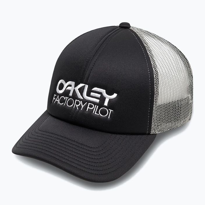 Oakley Factory Pilot Trucker vyriška beisbolo kepurė juoda FOS900510 5