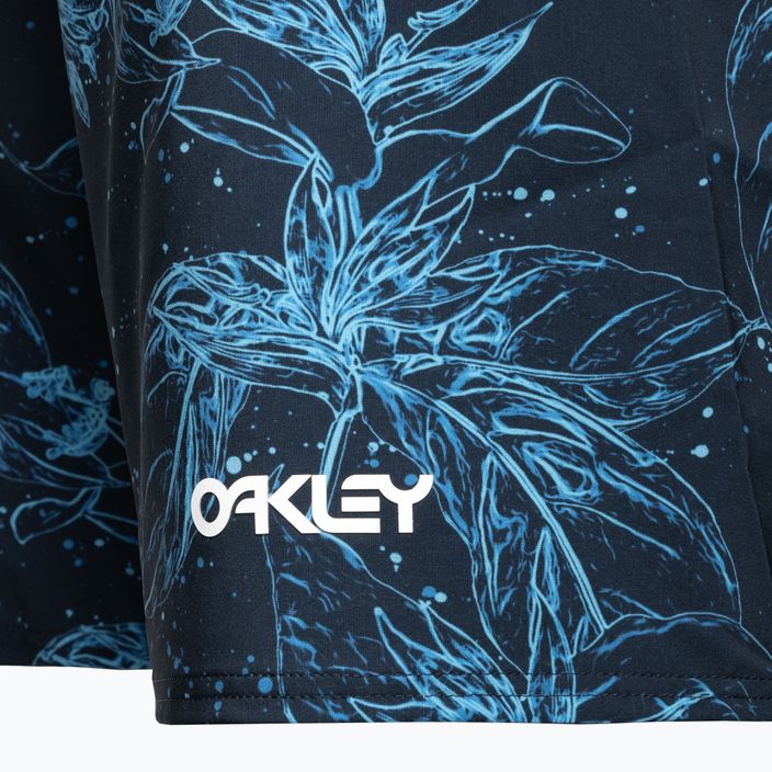 Vyriški maudymosi šortai Oakley Ohana Floral 20", mėlyni FOA403022 7