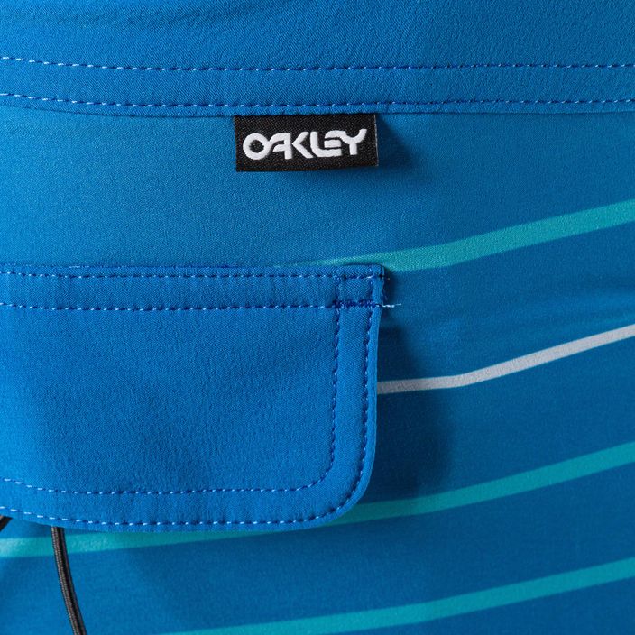 Vyriški maudymosi šortai Oakley Retro Split 21 mėlyni FOA403024 4